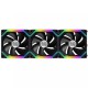 Lian Li UNI FAN SL120 V2 120mm RGB Black Cooling Fan (3 Fan Pack)