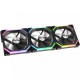 Lian Li UNI FAN SL120 V2 120mm RGB Black Cooling Fan (3 Fan Pack)