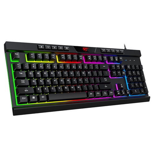 Havit GameNote KB500L Multi-Function LED Backlit USB Gaming Keyboard (Black)