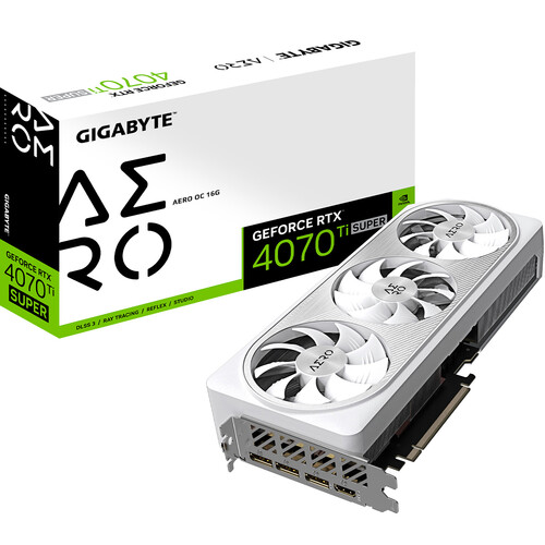 Gigabyte GeForce RTX 4070 Ti SUPER AERO OC 16G Graphics Card