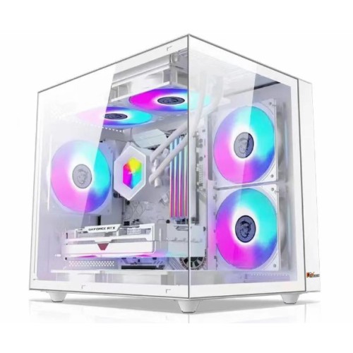 PC Power PG-H25 WH Ocean View M-Atx Gaming casing