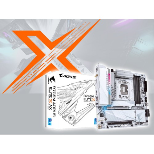 GIGABYTE B760M AORUS ELITE X AX MOTHERBOARD