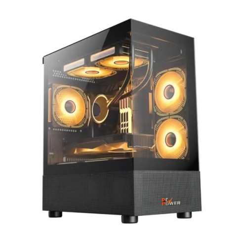 PC Power PG-H30 BK Sea View M-Atx Gaming casing