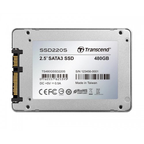 Transcend SSD220S 2.5" 480GB SSD