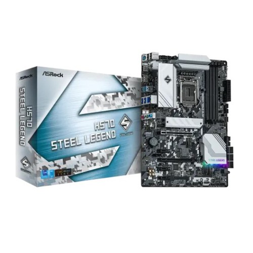 ASRock H570 Steel Legend 10th and 11th Gen ATX Motherboard