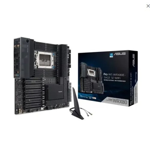 ASUS Pro WS WRX80E-SAGE SE WIFI AMD sWRX8 E-ATX Workstation Motherboard