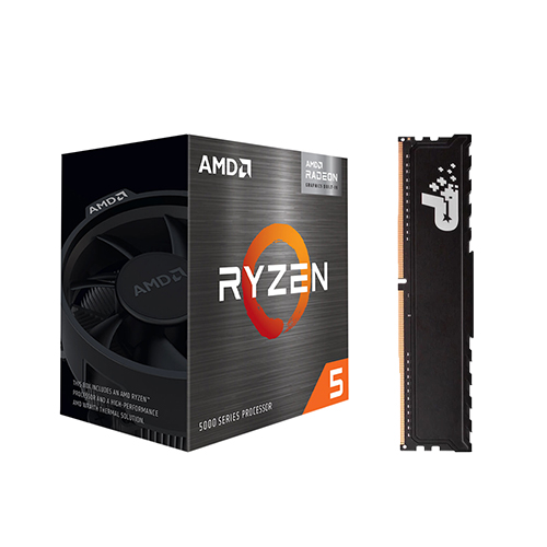 Amd Ryzen 5 5600G - PATRIOT SIGNATURE 8GB DDR4 3200MHz Combo