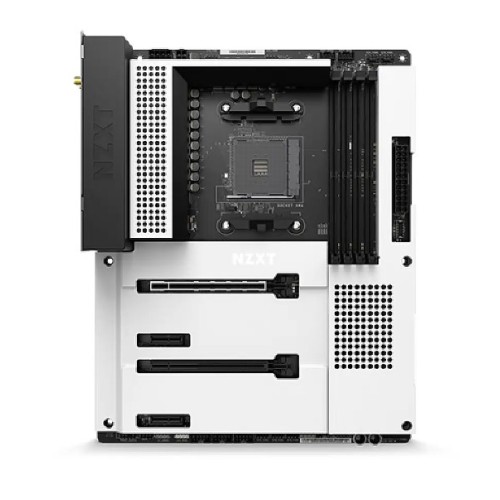 NZXT B550 N7 Matte White AM4 ATX Gaming Motherboard