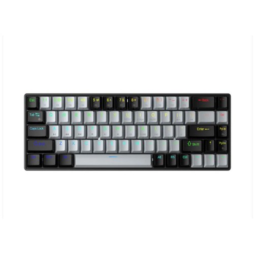 Aula F3268 Wired RGB Hot Swap Gray and Black Mechanical Gaming Keyboard