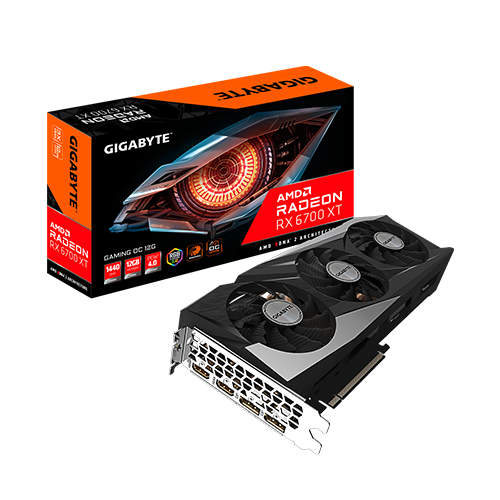 GIGABYTE Radeon RX 6700 XT GAMING OC 12G Graphics Card