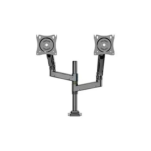 Kaloc KLC-DH200 Adjustable Double Arm Monitor Desk Mount Stand