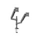 Kaloc KLC-DH200 Adjustable Double Arm Monitor Desk Mount Stand