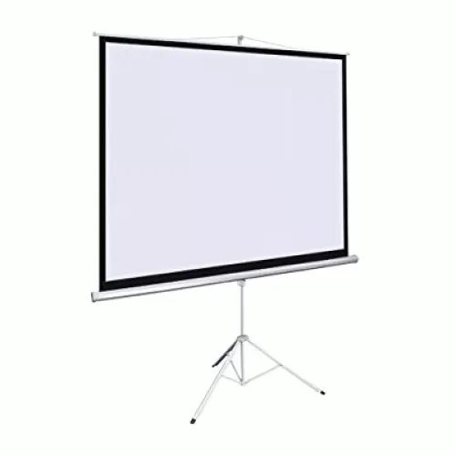 Super View 96 x 96 Inch Tripod Projector Screen