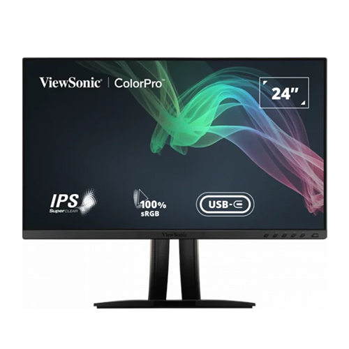 ViewSonic VP2456 23.8" ColorPro 24 Inch 60Hz Frameless 1080p 100% SRGB IPS Professional Monitor