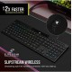 Corsair K100 AIR WIRELESS RGB Ultra-Thin Mechanical Gaming Keyboard