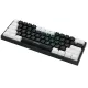 LEAVEN K620 White 61 Keys Wired Mechanical Keyboard