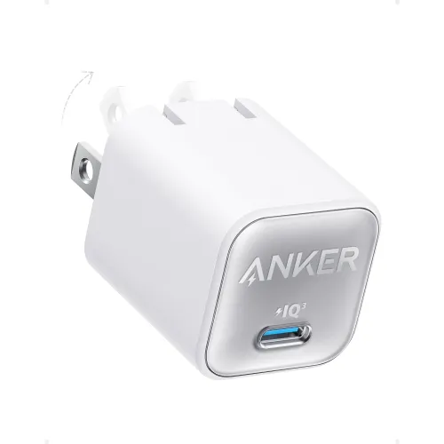 Anker 511 Nano 3 GaN 30W Type C Charger Adapter Anker 511 Nano 3 GaN 30W Type C Charger Adapter
