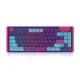 DUSTSILVER K84 CYBERPUNK PRO TKL 75% RGB BACKLIT MECHANICAL KEYBOARD (BLACK SWITCH)