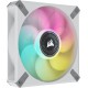 iCUE ML120 RGB ELITE Premium 120mm PWM Magnetic Levitation Fan White Single Pack