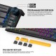 Fantech MAXFIT67 MK858 RGB Bluetooth Mechanical Keyboard (Black)