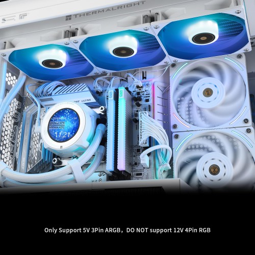 Thermalright Core Vision 360 White ARGB CPU Cooler Thermalright Core Vision 360 White ARGB CPU Cooler