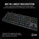 K60 PRO TKL RGB Tenkeyless Optical-Mechanical Gaming Keyboard CORSAIR OPX Switch (NA)