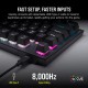 K60 PRO TKL RGB Tenkeyless Optical-Mechanical Gaming Keyboard CORSAIR OPX Switch (NA)