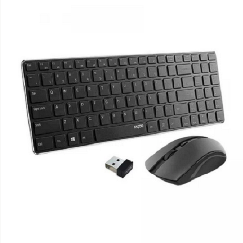 Rapoo 9300T Wireless Keyboard & Mouse Combo (Black )