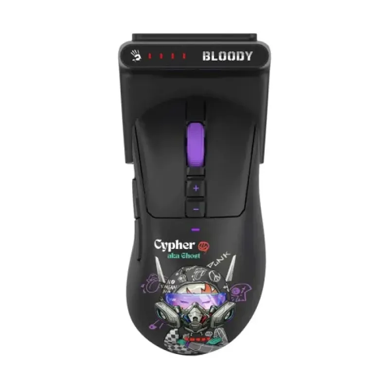 A4Tech Bloody R73 Ultra Duo Dual Mode Wireless Gaming Mouse With Dock