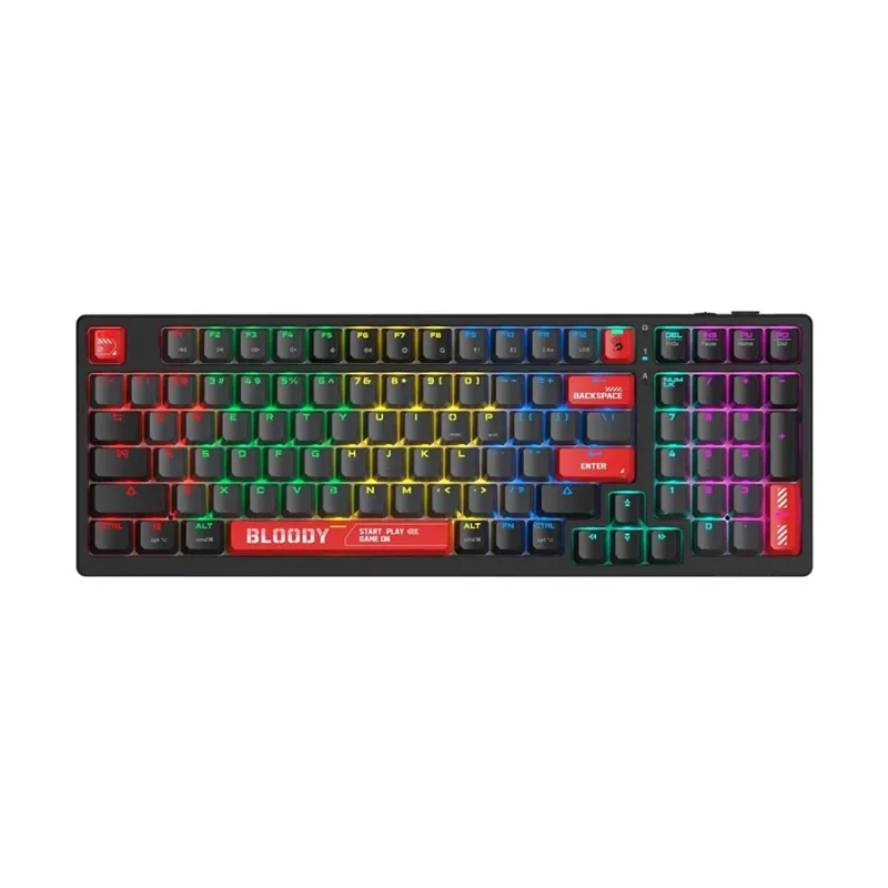 A4tech Bloody WS98 Tri Mode Wireless RGB Mechanical Keyboard