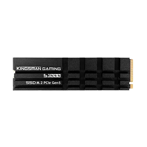 AITC KINGSMAN S1000 4TB M.2 2280 PCIe Gen5x4 NVMe 2.0 SSD With DRAM & Heatshink