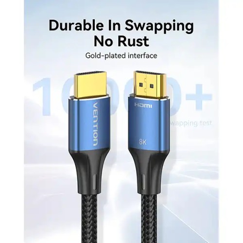 Vention ALGLI 8K HDMI-A Male to Male HD Cable - 3M Vention ALGLI 8K HDMI-A Male to Male HD Cable - 3M