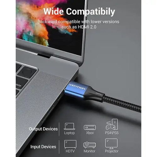 Vention ALGLI 8K HDMI-A Male to Male HD Cable - 3M Vention ALGLI 8K HDMI-A Male to Male HD Cable - 3M