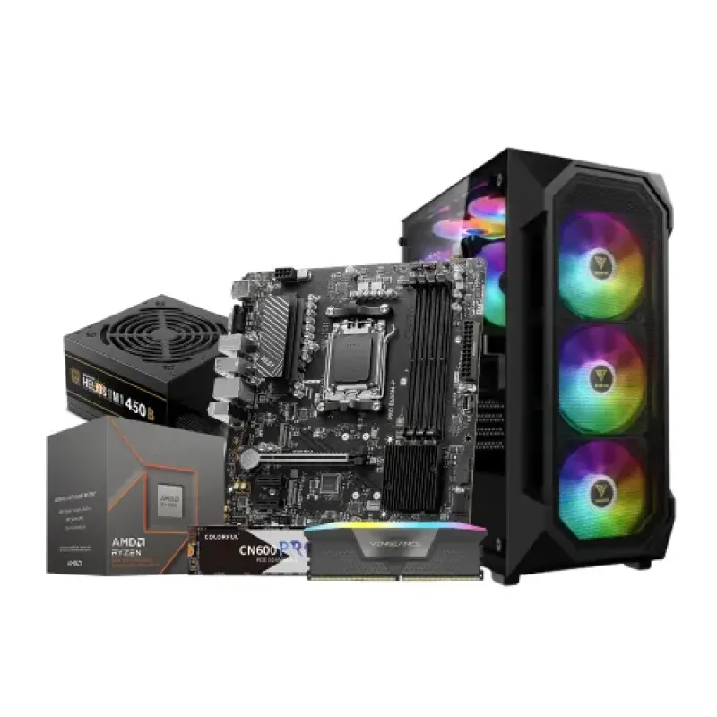 AMD Ryzen 5 8500G Gaming Desktop PC AMD Ryzen 5 8500G Gaming Desktop PC