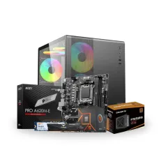 AMD Ryzen 5 7600 Processor With MSI PRO A620M-E Motherboard PC