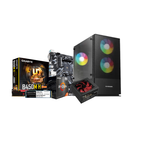 AMD Ryzen 5 5600G & Gigabyte B450M DS3H Budget Build