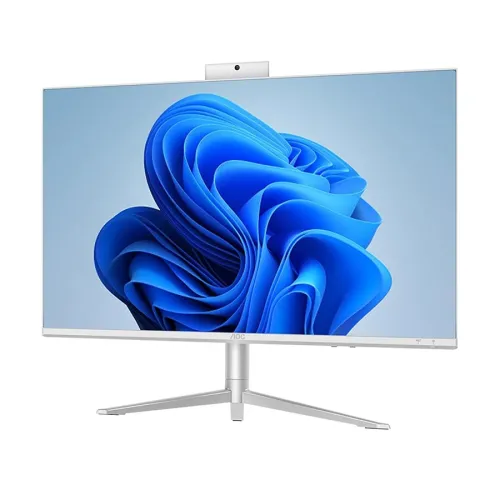 AOC AIO Noble A99 Intel Core i7 1360P 16GB RAM 1TB SSD 27 Inch FHD Display White All in One PC with Built in 2600mAh Battery