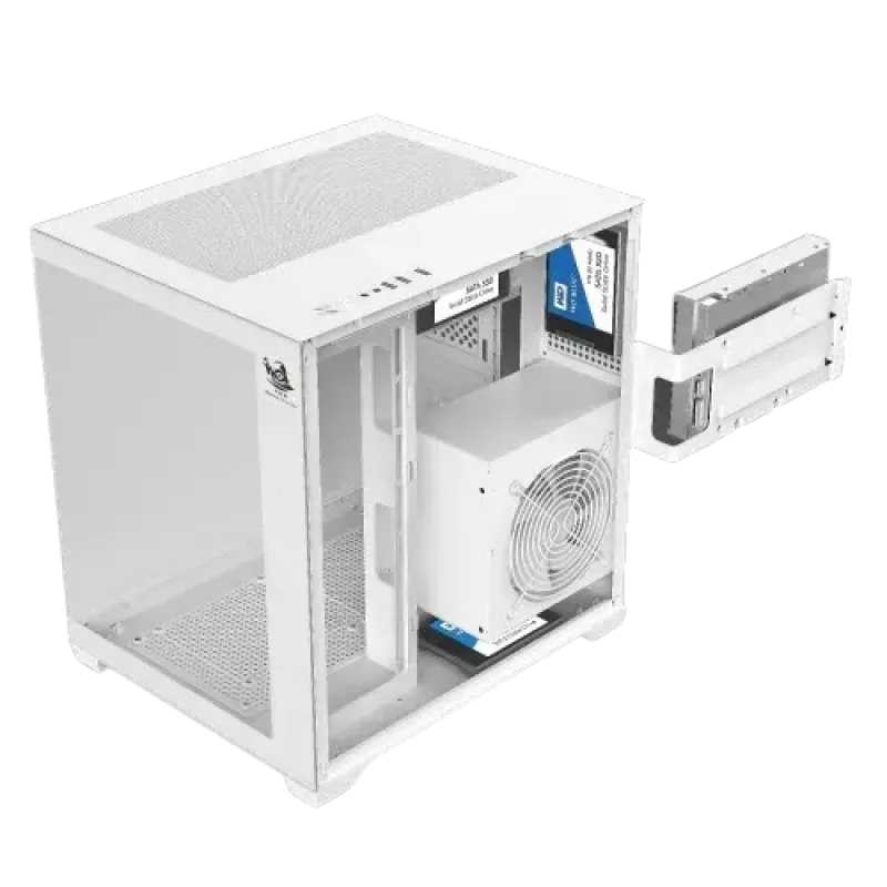 ARS Legend 171 V2 ARGB M-ATX Mid Tower Gaming Casing White