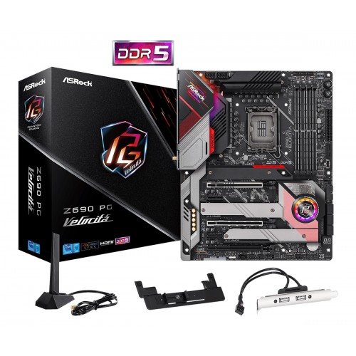 ASRock Z690 PG Velocita 12th Gen ATX Motherboard