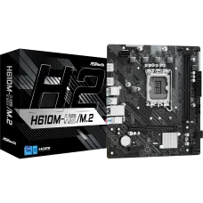 ASROCK H610M-H2M.2 14th, 13th and 12th Gen mATX DDR4 Motherboard