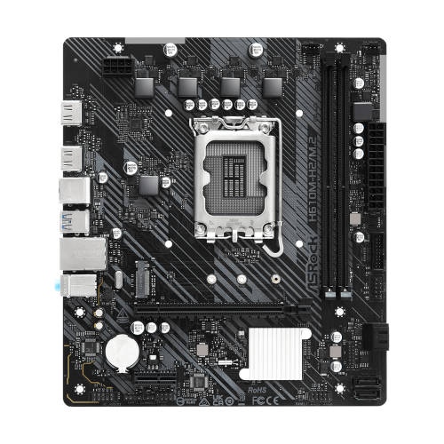 ASROCK H610M-H2/M.2 14th, 13th and 12th Gen mATX DDR4 Motherboard
