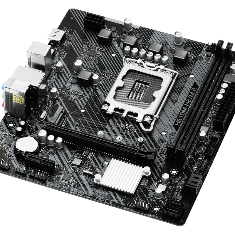ASROCK H610M-H2/M.2 14th, 13th and 12th Gen mATX DDR4 Motherboard