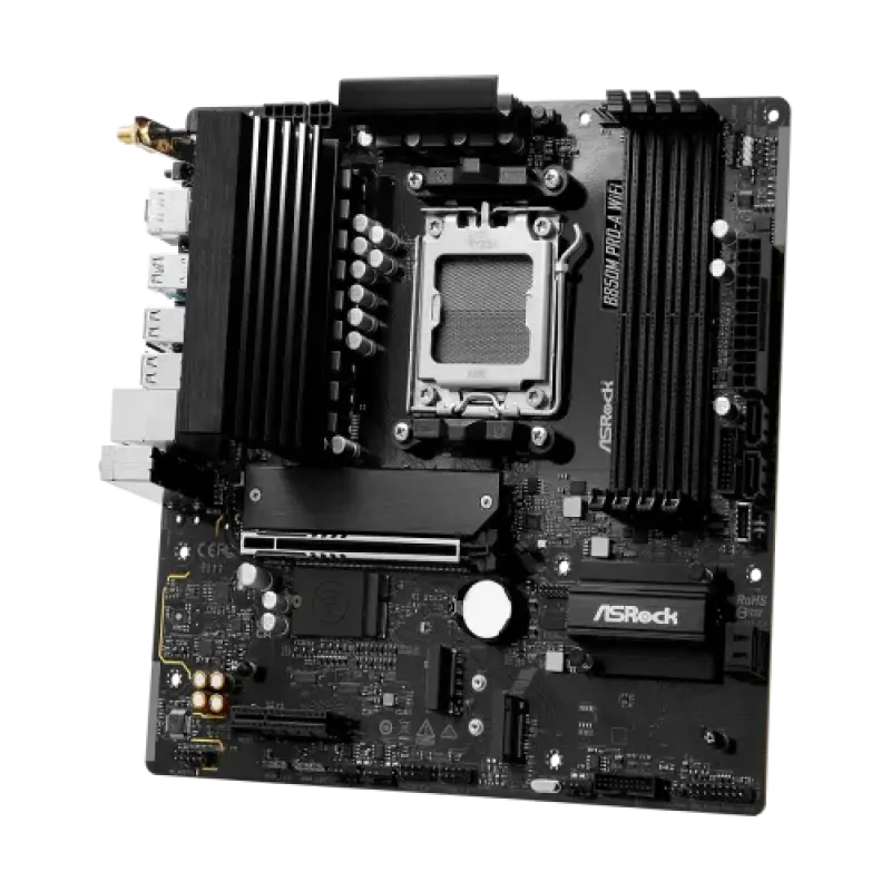 ASRock B850M Pro-A WiFi AM5 DDR5 mATX Motherboard