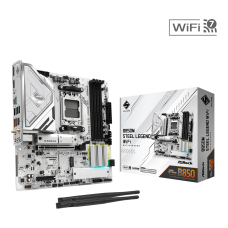 ASRock B850M STEEL LEGEND WIFI AM5 DDR5 mATX Motherboard