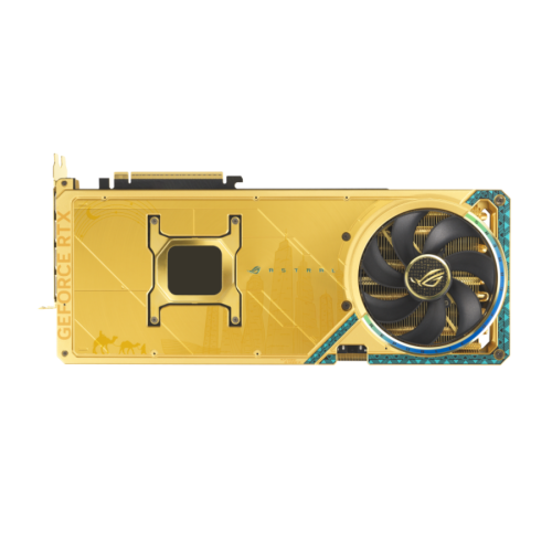 ASUS ROG Astral GeForce RTX 5090 Dhahab OC Edition Graphics Card ASUS ROG Astral GeForce RTX 5090 Dhahab OC Edition Graphics Card