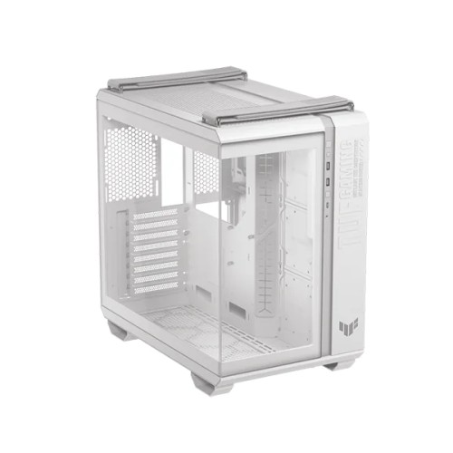 ASUS TUF Gaming GT502 Horizon Mid Tower Dual-Chamber Gaming Chasing - White ASUS TUF Gaming GT502 Horizon Mid Tower Dual-Chamber Gaming Chasing - White