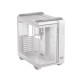 ASUS TUF Gaming GT502 Horizon Mid Tower Dual-Chamber Gaming Chasing - White ASUS TUF Gaming GT502 Horizon Mid Tower Dual-Chamber Gaming Chasing - White