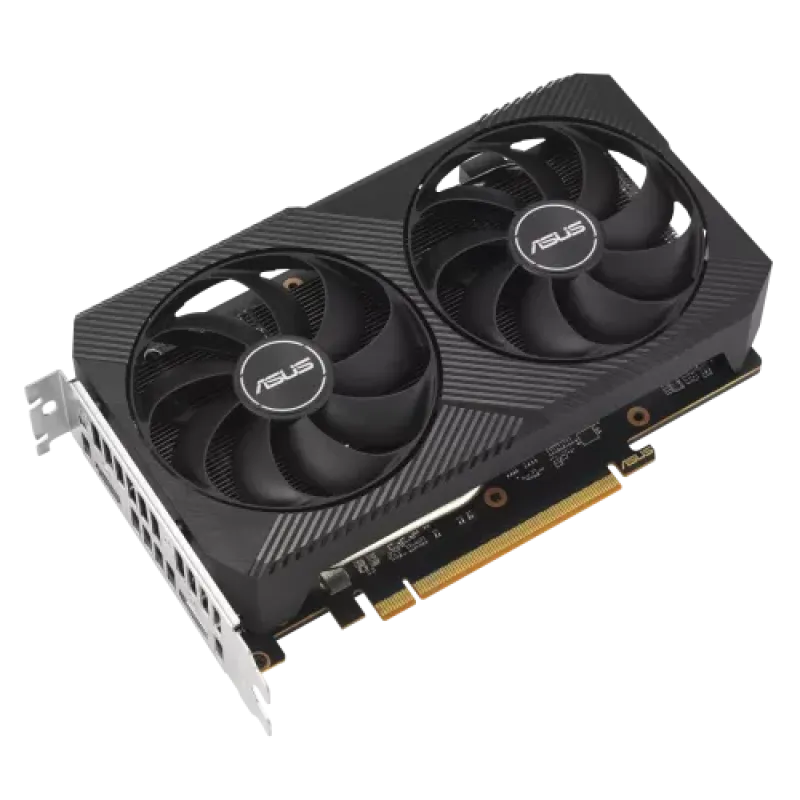 ASUS Dual Radeon RX 6500 XT V2 OC Edition 4GB GDDR6 Graphics Card