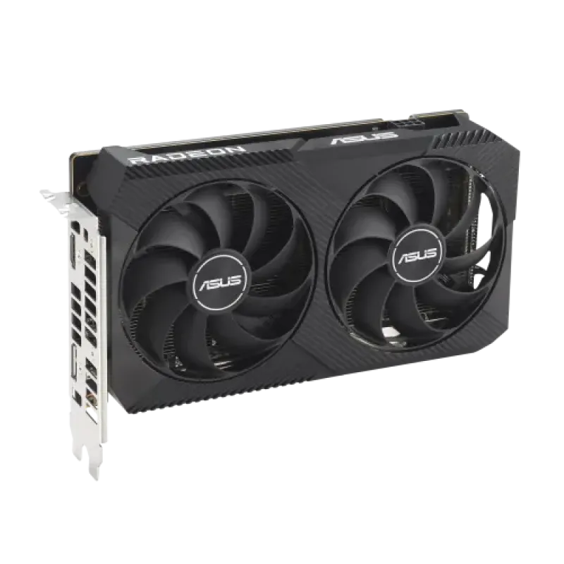 ASUS Dual Radeon RX 6500 XT V2 OC Edition 4GB GDDR6 Graphics Card