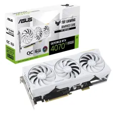 ASUS TUF Gaming GeForce RTX 4070 Ti SUPER BTF White OC Edition 16GB GDDR6X Graphics Card